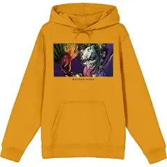 Batman Ninja Warlord Joker Men's Mustard Yellow Sweatshirt