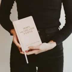 Sweet Water Decor One's Mom Line a Day Pink Journal