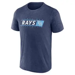 MLB Tampa Bay Rays Men's Short Sleeve Poly T-Shirt