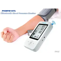 Pyle Bluetooth Wireless Blood Pressure Monitor with Arm Cuff - PHBPB16TL