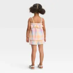 Toddler Girls' Plaid Skirtall Set - Cat & Jack&trade;