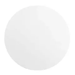 47" Tupelo Round Wood Dining Table Gold White - Modway