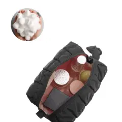 Unique Bargains Quilted Makeup Bag 1 Pc