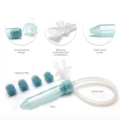 Reusable Baby Booger Sucker - Blue