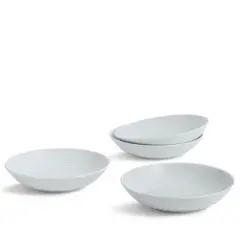 Gordon Ramsay Maze Pasta Bowl 24cm 9.5in Light Grey, Set of 4
