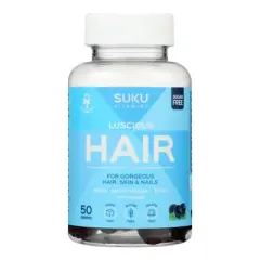 Suku Vitamins - Gummy Luscious Hair - 1 Each - 50 Count