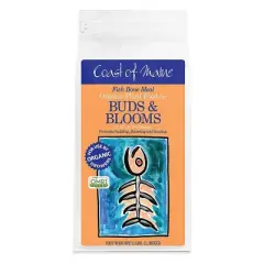 Coast of Maine OMRI Listed Fish Bone Meal Pack Organic Compost Potting Soil Blend for Container Gardens and Flower Pots, 3 Pound Bag (2 Pack)