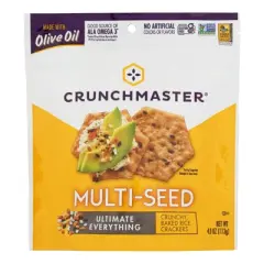 Crunchmaster Multi-Seed Ultimate Everything Crackers - Case of 12/4 oz
