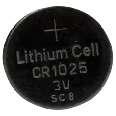 Ultralast&reg; UL1025 CR1025 Lithium Coin Cell Battery in Silver