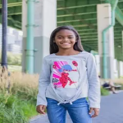 Miraculous Rena Rouge Cat Noir Ladybug Girls 2 Pack T-Shirts Toddler to Big Kid 