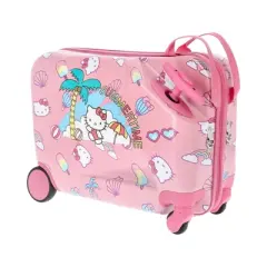 Hello Kitty Ful Ride-on Luggage Summer Time Kids 14.5" luggage