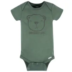 Onesies Brand Baby Boys' Short Sleeve Onesies&reg; Bodysuits - Unbearably Cute - Newborn - 8-Pack