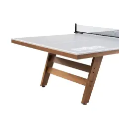 Hall of Games Official Size Wood Table Tennis Table - Gray