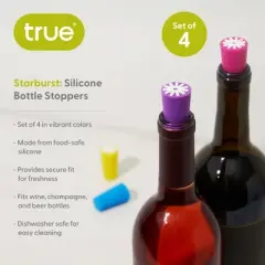 Starburst Silicone Bottle Stopper, Wine Preserver