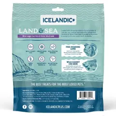 Icelandic+ Land & Sea Wild Caught Cod Skin & Freeze-Dried Lamb