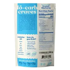 Livlo Granolo, Keto Granola, Frosted Blueberry, 11oz