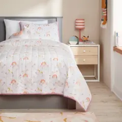 Kids' Quilt Unicorn Light Purple - Pillowfort&trade;