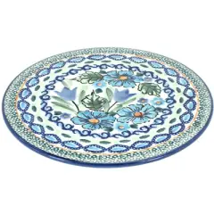 Blue Rose Polish Pottery 1012 Zaklady Trivet