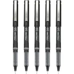 Pilot Precise V5 Rollerball Pens Extra Fine Point Black Ink 379731