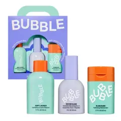 Bubble Skincare Hydro Heroes 3-Step Hydration Routine Kit