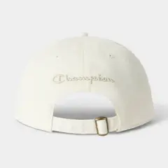 Champion Adult Pigment-Washed Twill Baseball Hat - White