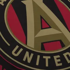 MLS Atlanta United FC Circle Plushlete Pillow: Sports Team Logo, Round, Plush