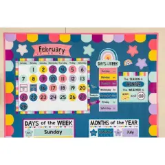 Teacher Created Resources&reg; Oh Happy Day Calendar Bulletin Board Set