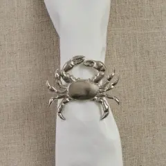 Split P Crab Napkin Ring Set of 4