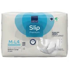 Abena Slip Flexi Fit Adult Incontinence Brief M Heavy Absorbency Breathable, 1000021166, 21 Ct