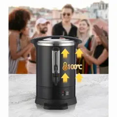 Cups Coffee Urn-3.8 Gallon Double Wall Commerical Coffee Maker for Buffet Catering Wedding Gathering,Large Capacity Hot Coffee Dispenser