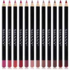 SHANY Dreamy Dozen Matte Cosmetics Lip Liner Set Vegan  - 12 pieces