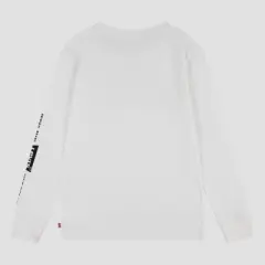 Levi's&reg; Boys' Long Sleeve Logo Graphic T-Shirt - White