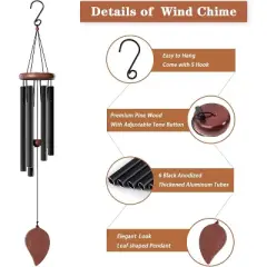 PAIHOME Aluminium Wind Chimes, 32"