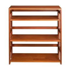 Cakewalk High Folding Bookcase - Regency