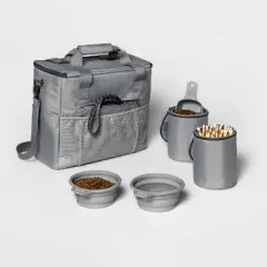 On the Go Pet Travel Bag - Gray - Boots & Barkley&trade;