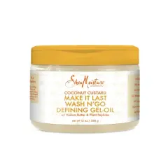 SheaMoisture Coconut Custard Make It Last Wash N' Go Defining Gel-Oil - 12oz