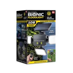 Bell & Howell Bionic Floodlight, Solar Powered 5 W LED