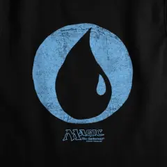 Women's Magic The Gathering Blue Symbol Sleeveless Crop Top Tank