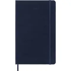 Moleskine 2024 Weekly Planner Large 5.125"x8.25" Hardcover Sapphire Blue