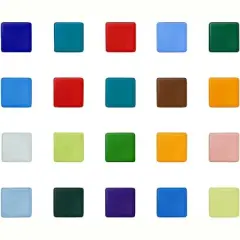 CTB Dealz Glass Refrigerator Magnets | Colorful Decorative Magnets for Fridge, Office, Locker & Whiteboard Use