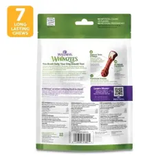 WHIMZEES by Wellness Brushzees Medium Dental Vegetable Flavor Dog Treats