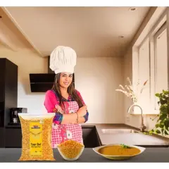 Toor Dal (Split Pigeon Peas) - 64oz (4lbs) 1.81kg - Rani Brand Authentic Indian Products