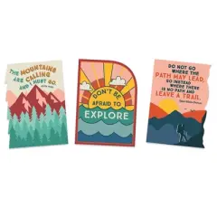 Eureka&reg; Adventurer Die-Cut Poster Set Bulletin Board Set