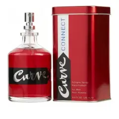Curve Connect By Liz Claiborne Men Teas, Tonka Bean, Sandalwood, Tobacco Flower Cologne Spray 4.2 Oz