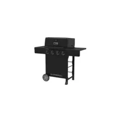 Char-Broil 4 Burner 25000 BTU Gas Grill 463351125 Black/Silver