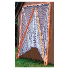 EZ Goal Official Regulation Folding Metal Lacrosse Goal - 6' x 6'