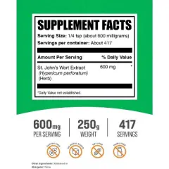 BulkSupplements St. John's Wort Extract Powder