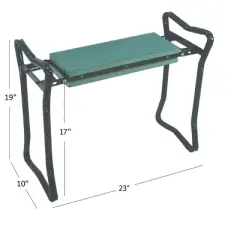 Tierra Garden Green Gardening Kneeler Seat