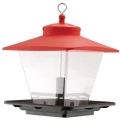 Audubon Wild Bird 7 lb Plastic Cafe Bird Feeder 4 ports