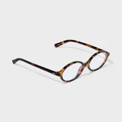 Women's Slim Plastic Oval Blue Light Filtering Glasses- Wild Fable&trade; Tort